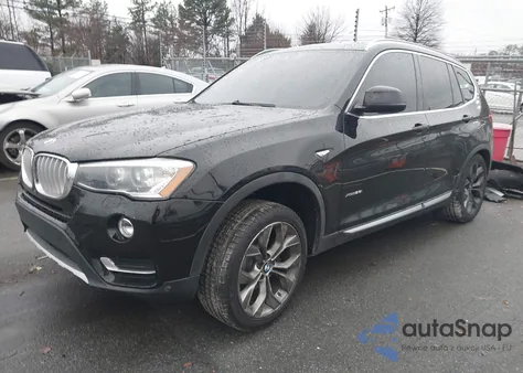2017 BMW X3 xDrive28I from USA, damaged, VIN 5UXWX9C58H0D99531